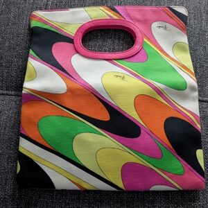 Emilio Pucci Colorful Patterned Women's Bag